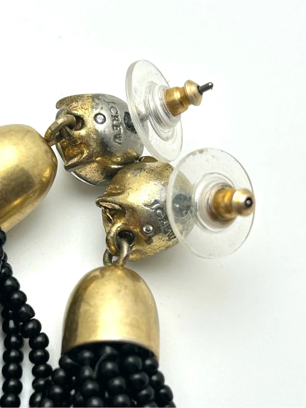 J. Crew Jeweled Tassel Earrings